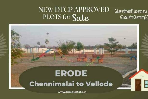 new_dtcp_approved_plots_sale_in_Chennimalai_to_Vellode_Erode